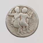 Coin with Gemini Zodiac Sign