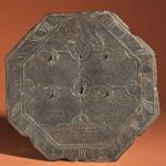 A slate sundial with Jewish hours, France, circa 1700